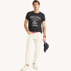 Team USA Graphic T-Shirt,Stellar Blue Heather,large