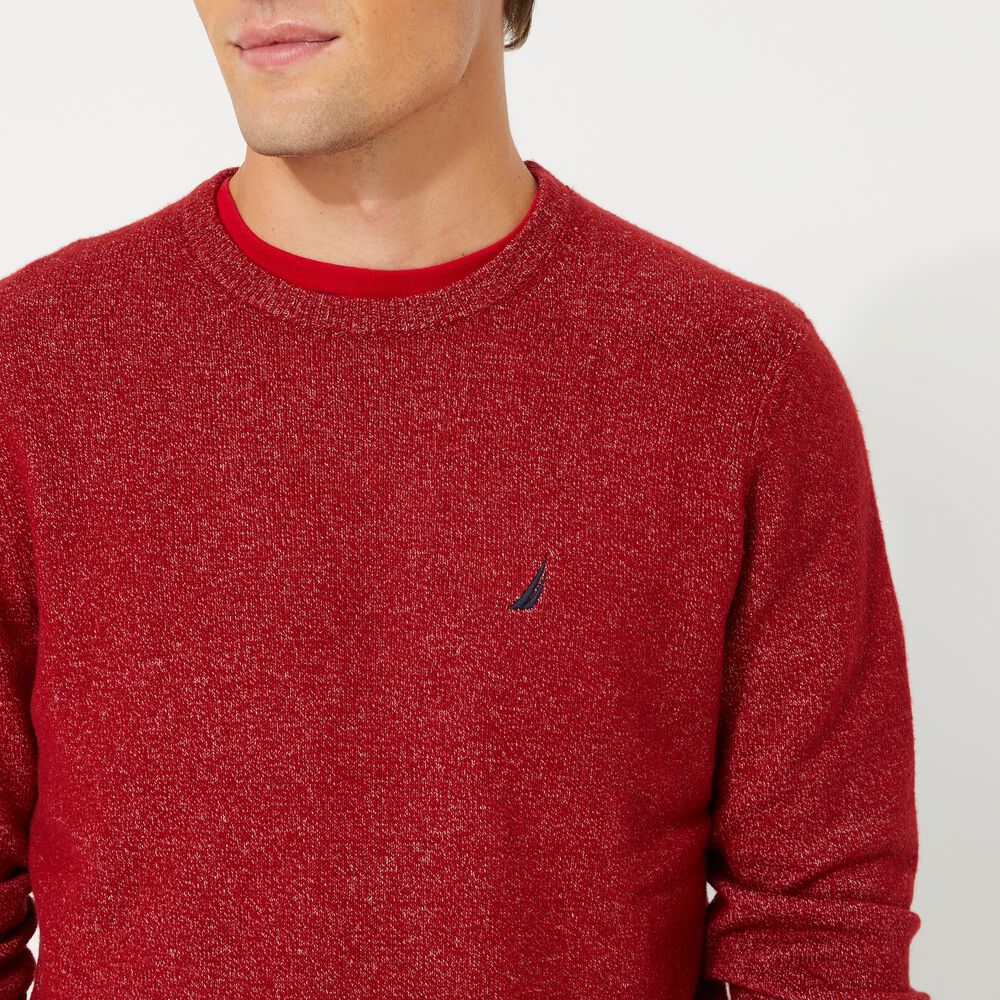 SUSTAINABLY CRAFTED BRAND ICON SWEATER,Lotus,large