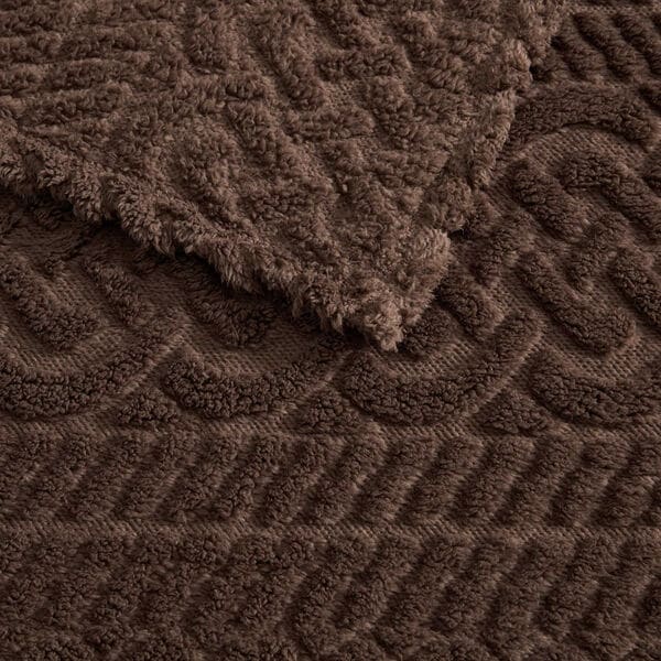 Declan Brown Throw Blanket