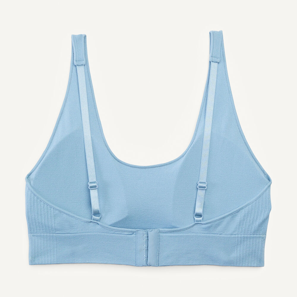 Seamless Bra, 3-Pack,Hawaiian Ocean,large