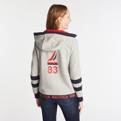 FULL ZIP 83 BACK GRAPHIC HOODIE,Fog,large