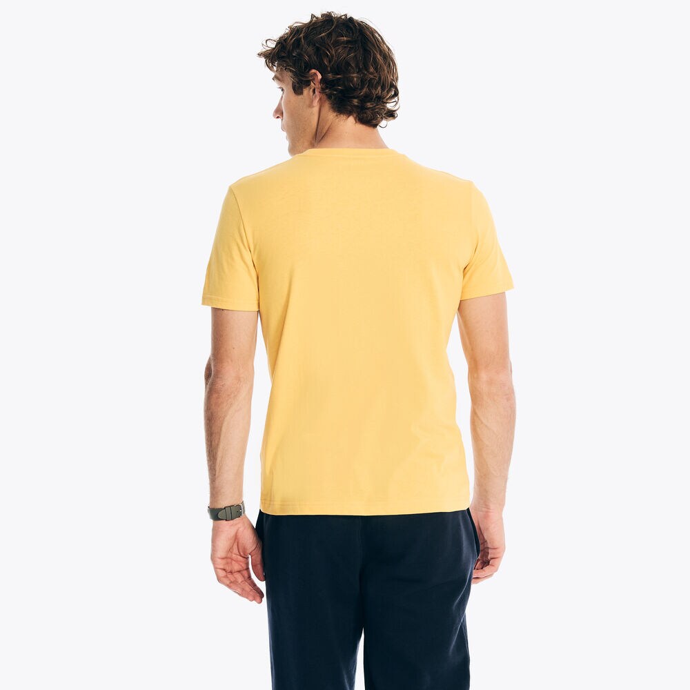 Sustainably Crafted N83 Graphic T-Shirt,Soft Yellow,large