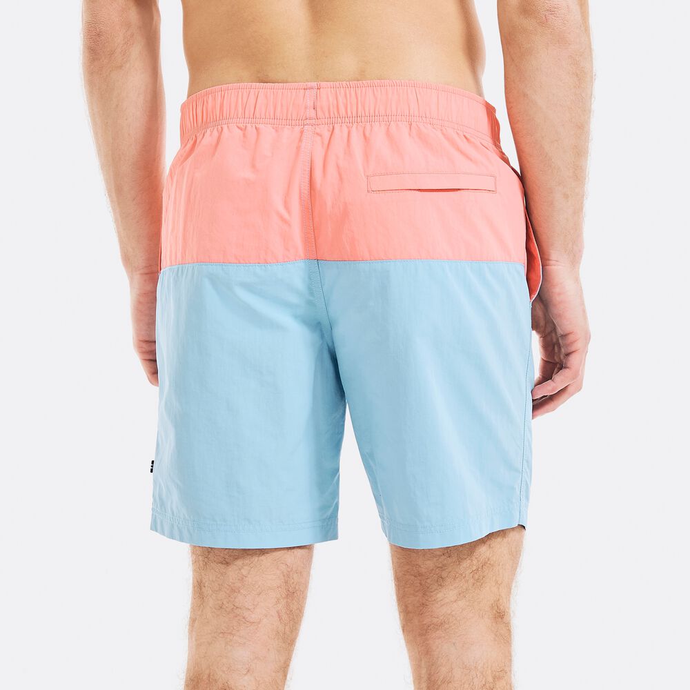 8" TWO-TONE QUICK-DRY SWIM,Alaskan Blue,large