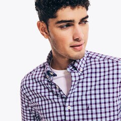 NAVTECH PLAID SHIRT,Ridge,large