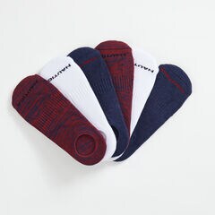 STRETCH LINER SOCKS, 6-PACK,Dove,large