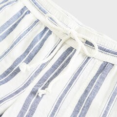 NAUTICA JEANS CO. STRIPE SHORTS,Blue Depths,large