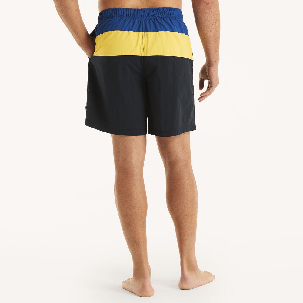 8" Big & Tall Colorblock Quick-Dry Swim,Bright Cobalt,large