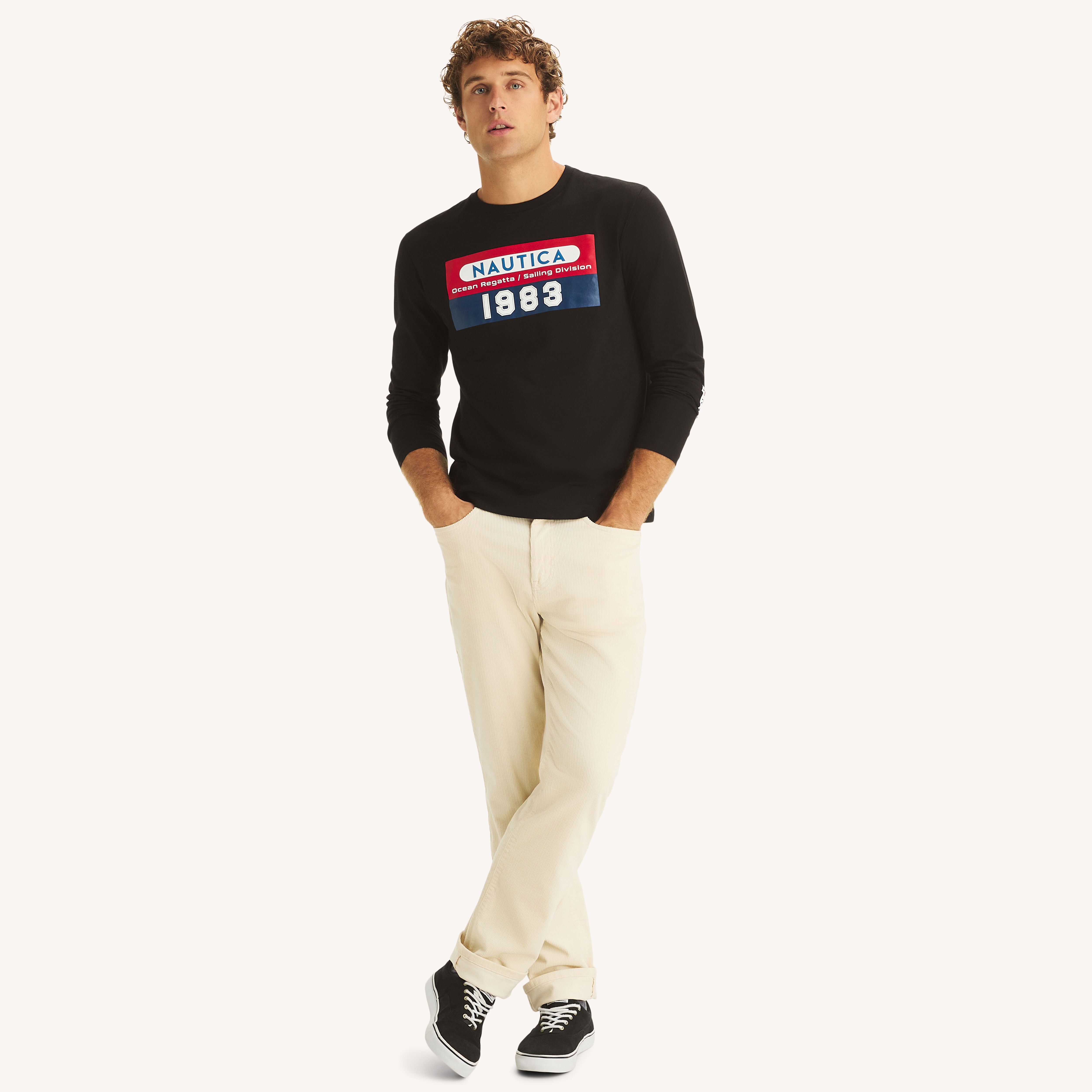 1983 Graphic Long-Sleeve T-Shirt | Nautica
