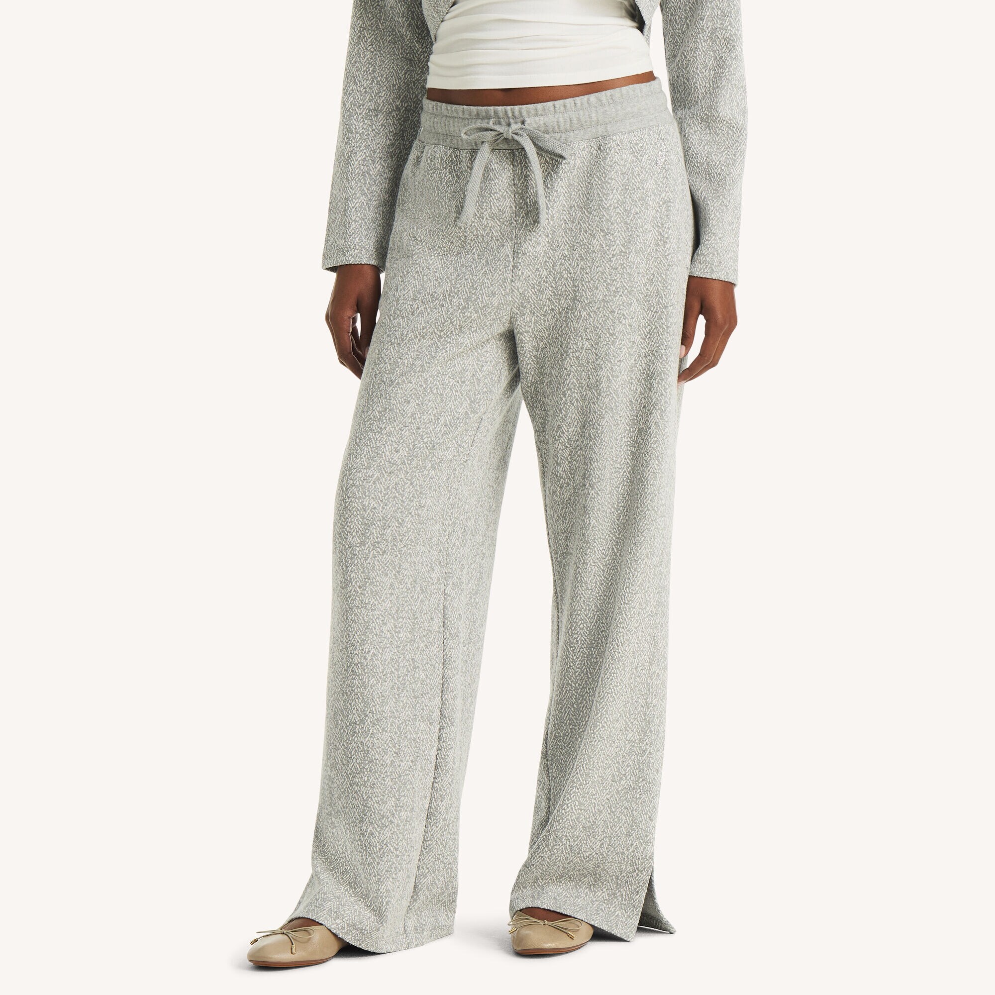 Straight Leg Jacquard Pull-On Pant (00199684994870) photo