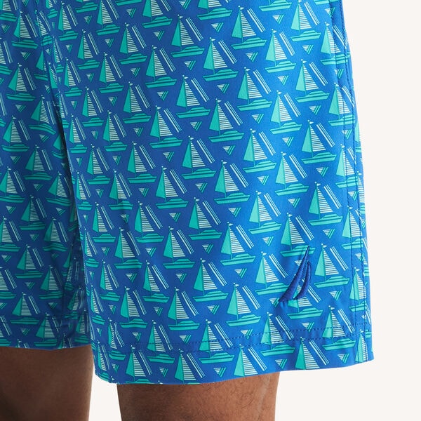 7" Printed Quick-Dry Swim