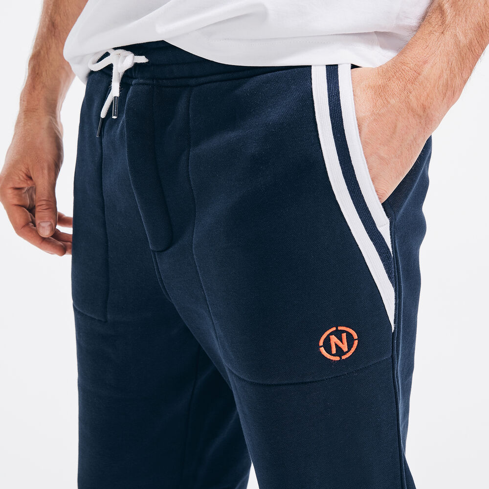 NAUTICA JEANS CO. SIDE-STRIPE JOGGER,Navy,large