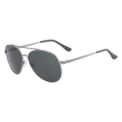 Aviator Sunglasses with Gunmetal Frame,Gunmetal Grey,large