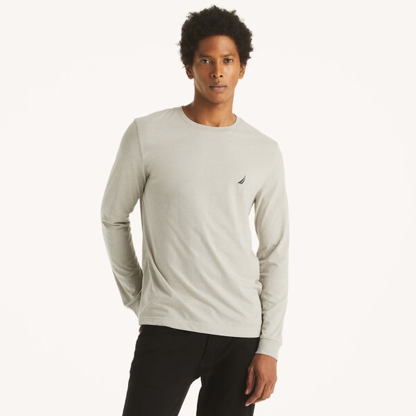 Heather Crewneck Deck T-Shirt