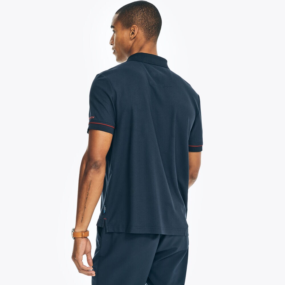 NAVTECH CLASSIC FIT POLO,Navy,large