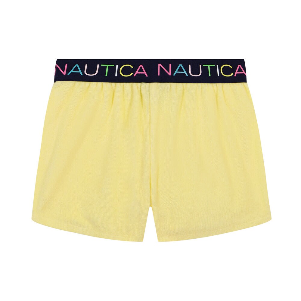 Girls' Logo Pull-On Short (7-16),Gold Finch,large