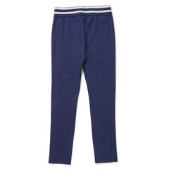 Little Girls' Knit Ponte Sailor Pants,Navy,large