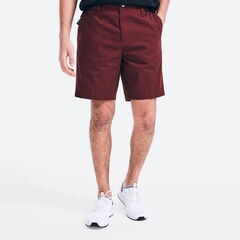 8.5" COTTON-TWILL DECK SHORT,Royal Burgundy,large