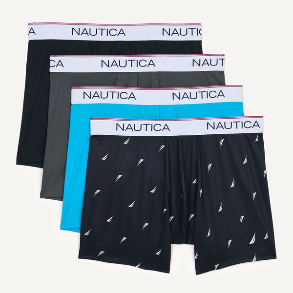 STRETCH PERFORMANCE BOXER BRIEFS, 4-PACK