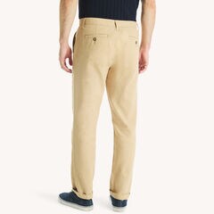 Flat Front Linen Deck Pant,Tuscany Tan,large