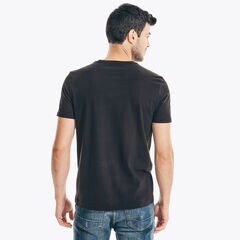 NAUTICA EXPLORER GRAPHIC T-SHIRT,True Black,large