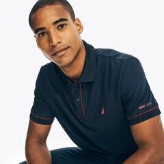 NAVTECH CLASSIC FIT POLO,Navy,large