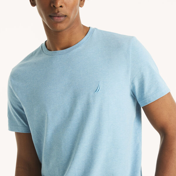 Heather Crewneck Deck T-Shirt