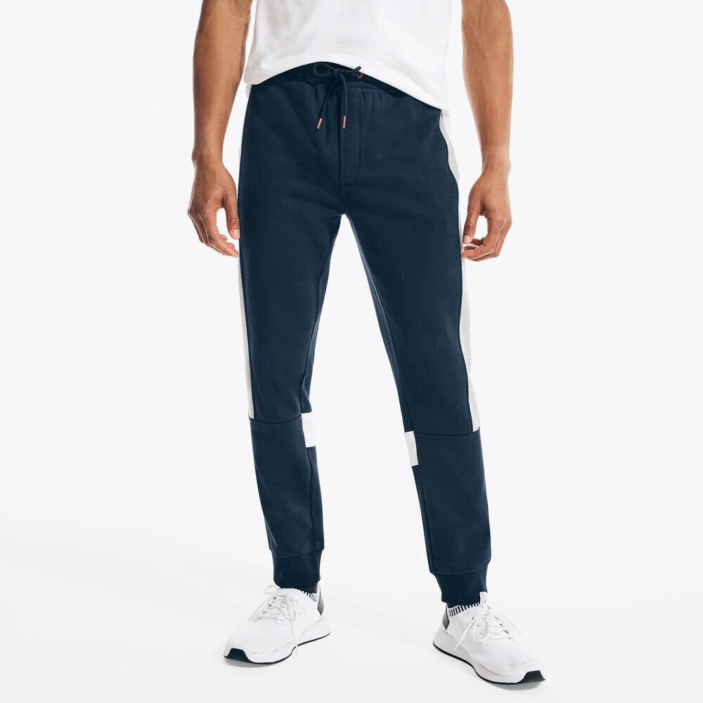 COLORBLOCK JOGGER,Navy,large