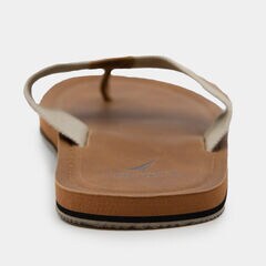 Logo Embossed Flip-Flop,Military Tan,large
