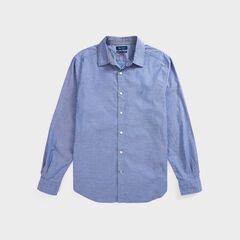 POLKA DOT OXFORD SHIRT,Limoges,large