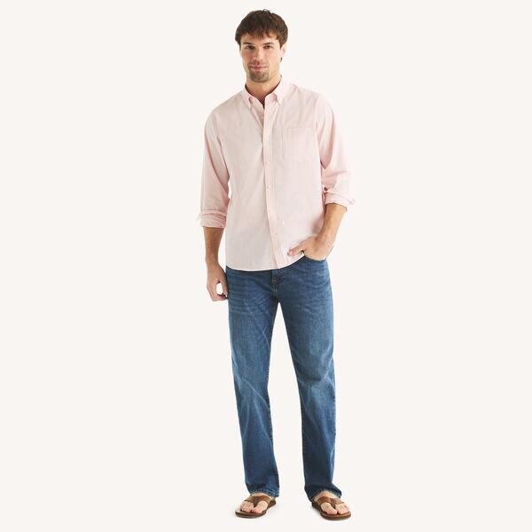 Classic Fit Wrinkle-Resistant Plaid Shirt