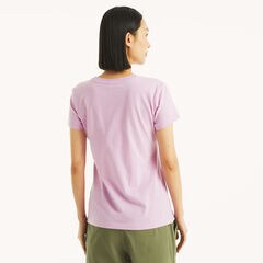 Sequin Gradient Graphic T-Shirt,Electric Purple,large