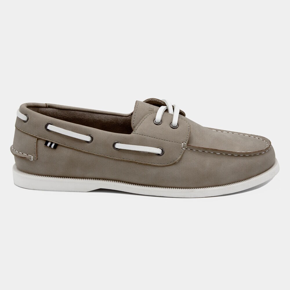 Nueltin 2 Boat Shoe in Light Grey,Light Grey,large