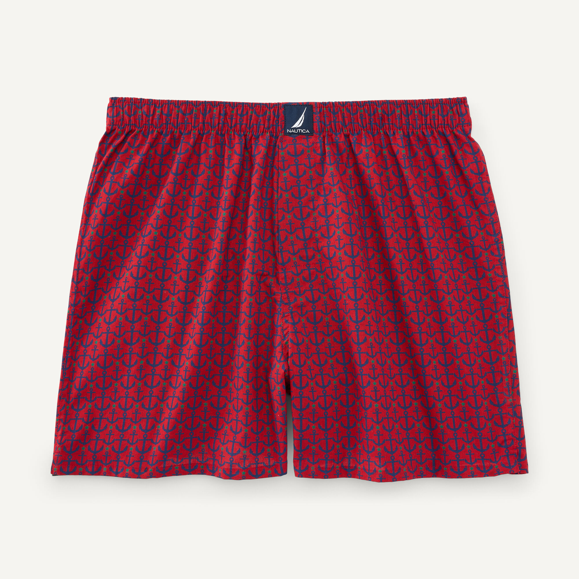 Plaid Woven Boxer,Sinker Blue Denim Wash,large