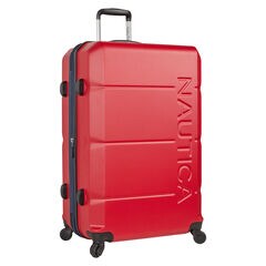 Marine 28" Hardside Spinner Luggage,Nautica Red,large