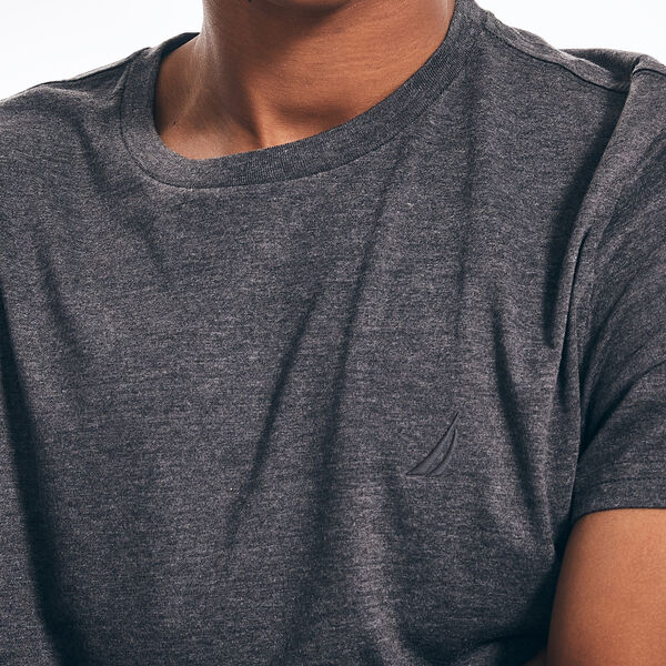 Heather Crewneck Deck T-Shirt
