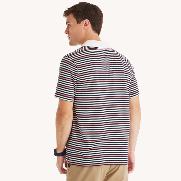 Classic Fit Striped Polo