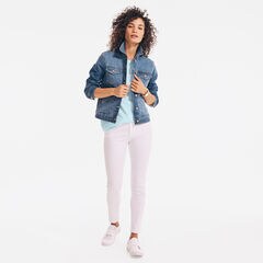 NAUTICA JEANS CO. TRUE FLEX UTILITY DENIM JACKET,Classic Hookline Wash,large