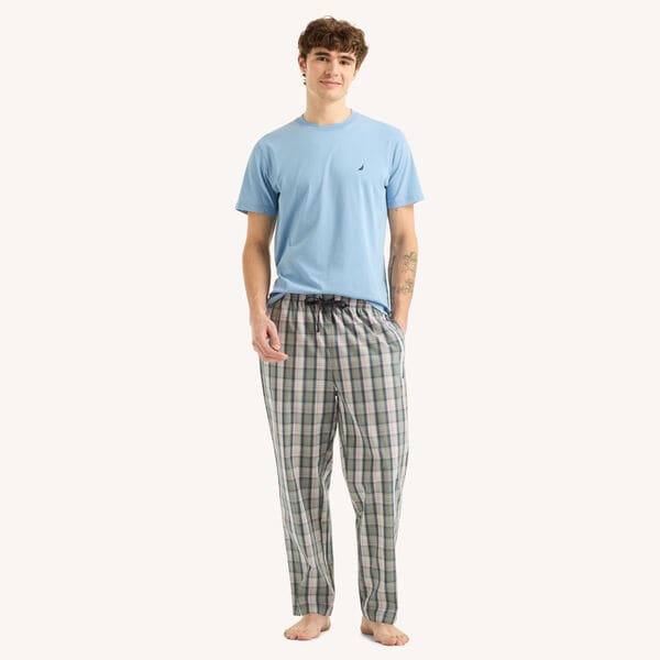 Plaid Pajama Pant Set