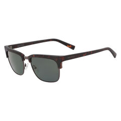 Retro Rectangular Sunglasses,Sable Heather,large