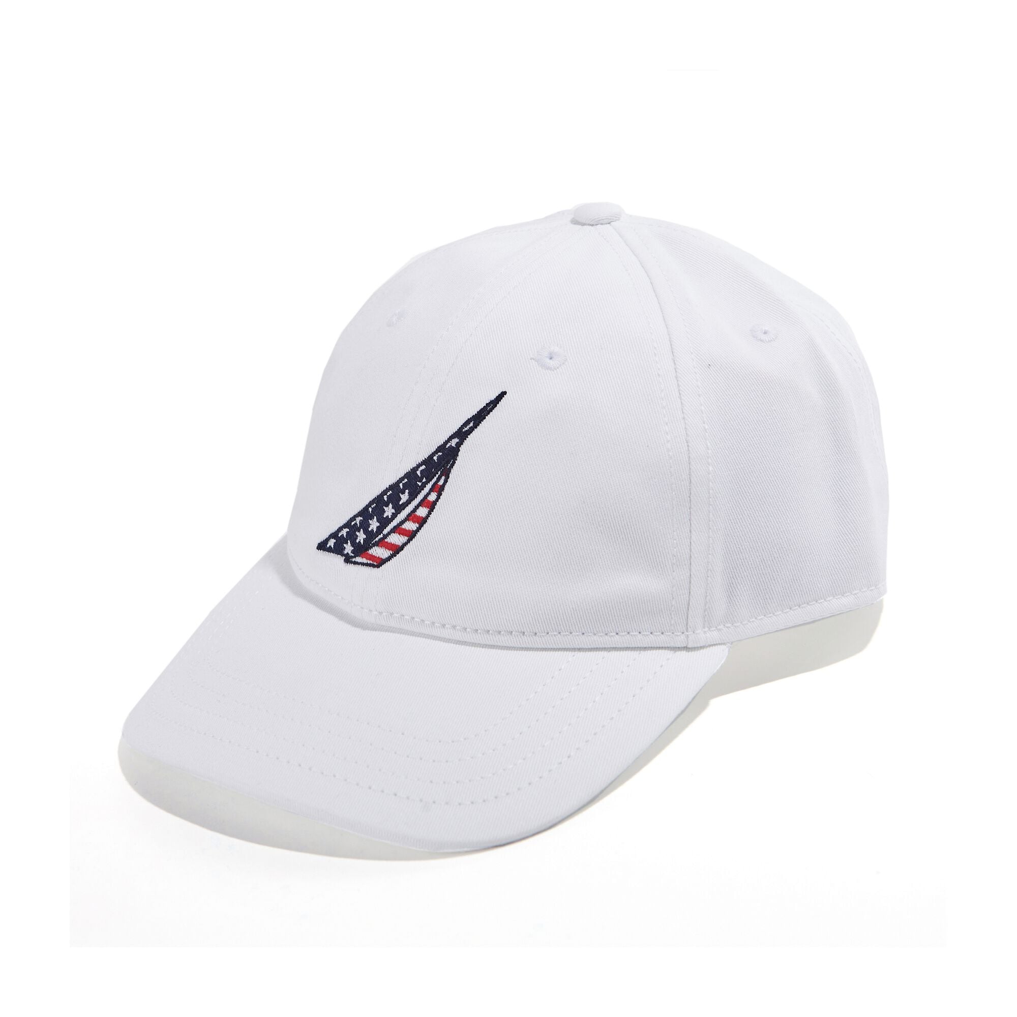 BASEBALL CAP IN AMERICANA BRAND ICON,Bright White,large