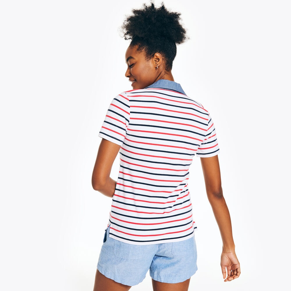 5-BUTTON POLO,Bright White,large
