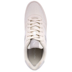 Logo Lace-Up Sneaker,Dark Brown Heather,large