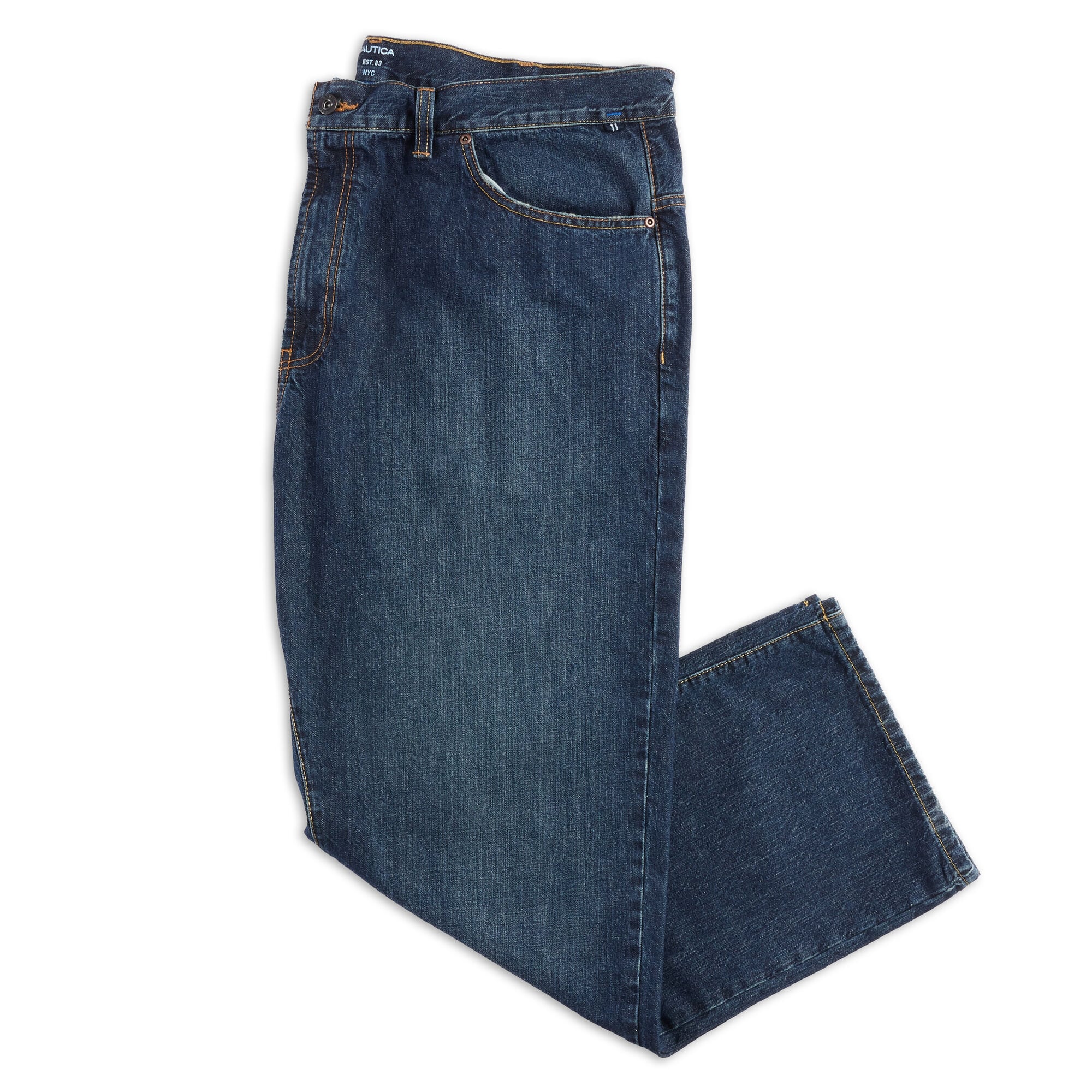 Big & Tall Original Relaxed Denim,Crown Blue,large