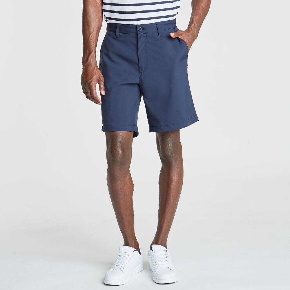 8.5" Performance Golf Short,Navy,large