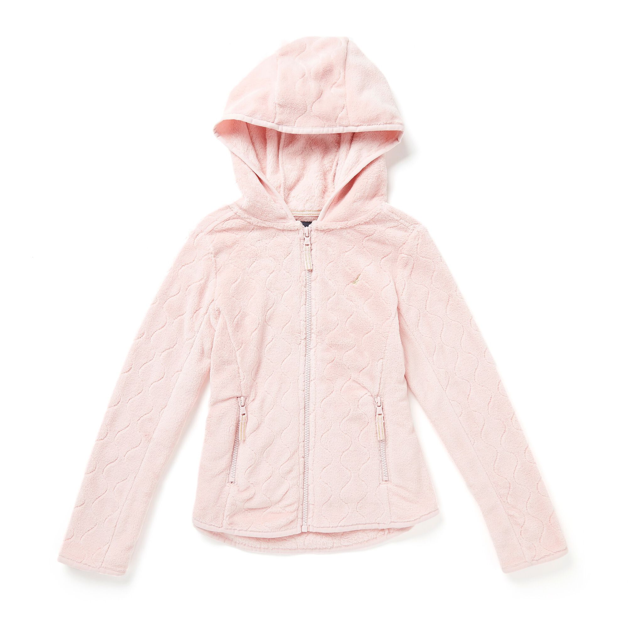 Toddler Girls' Sherpa Nautex Fleece (2T-3T),Pink,large