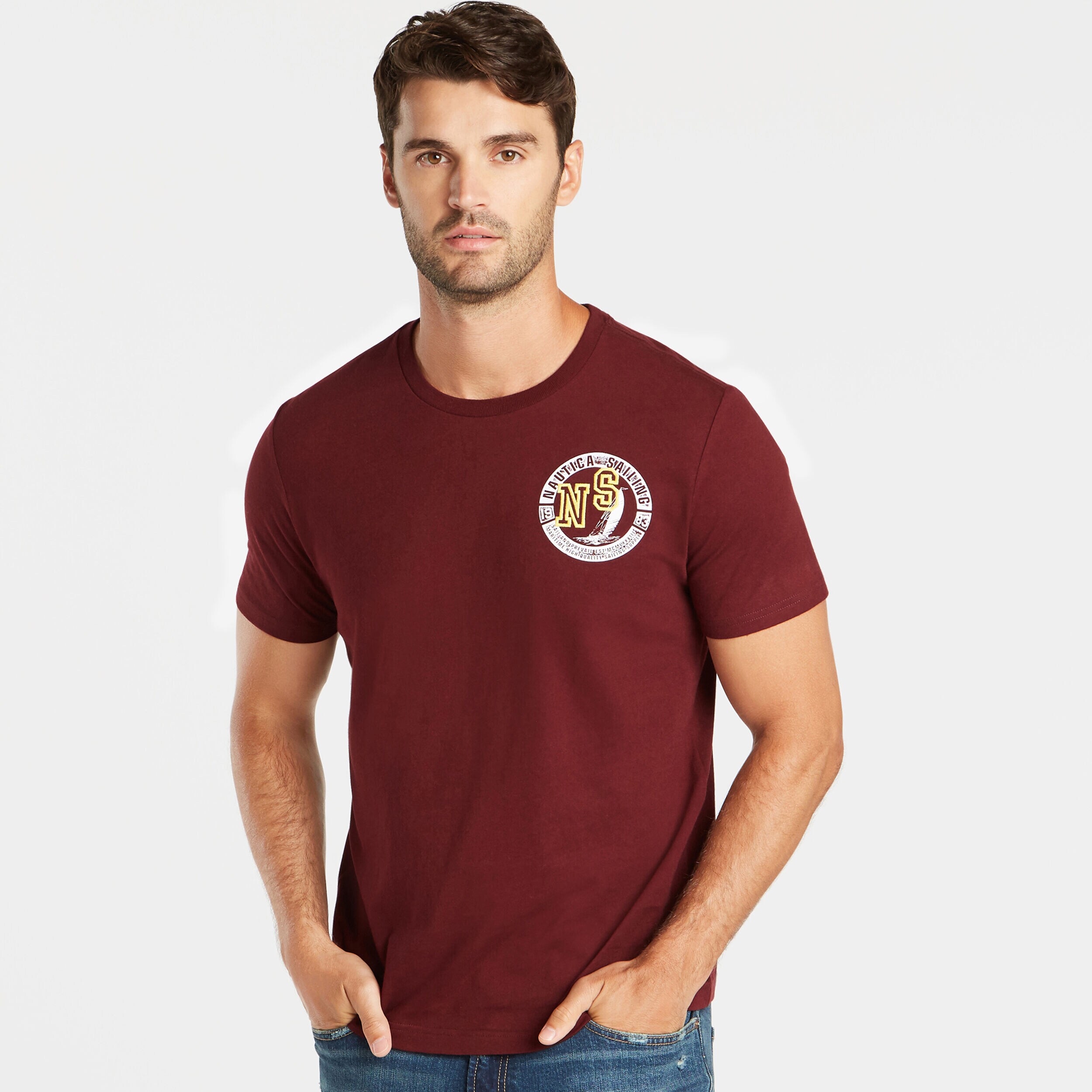 NAUTICA SAILING CREST GRAPHIC TEE | Nautica