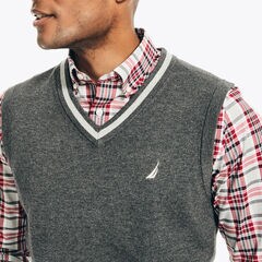 Navtech Sweater Vest,Charcoal Heather,large