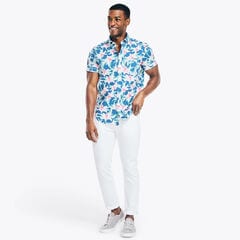 CLASSIC FIT SHORT-SLEEVE SHIRT,Windsurf Blue,large