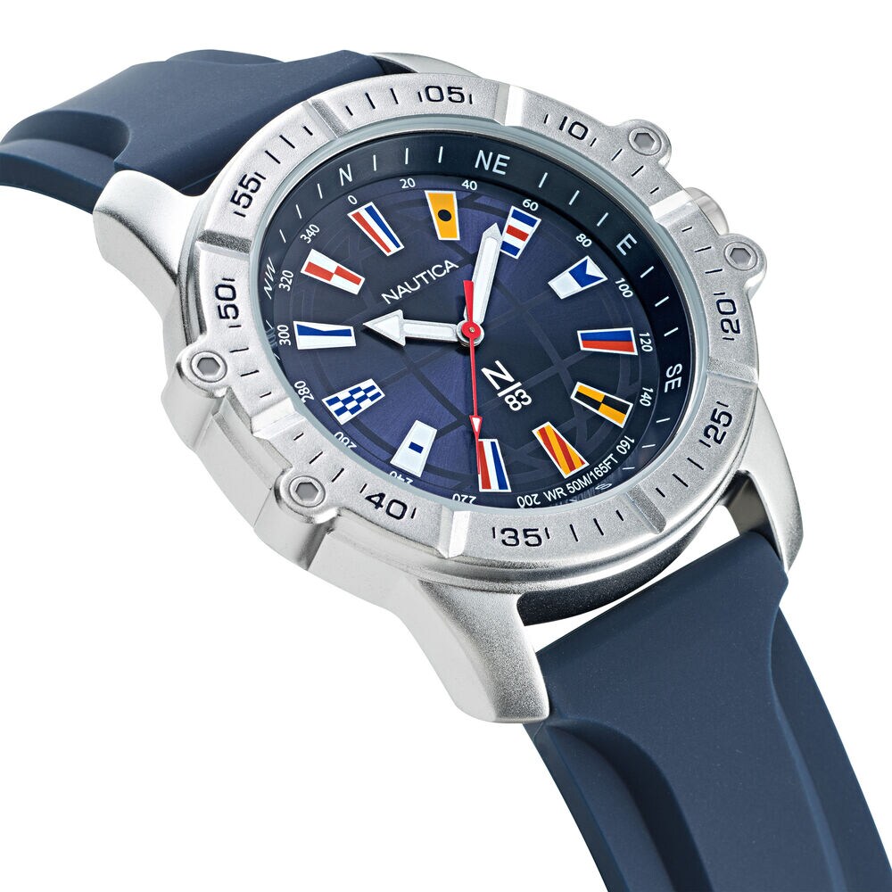 GARDA CUP FLAG-EMBELLISHED WATCH,Multi,large