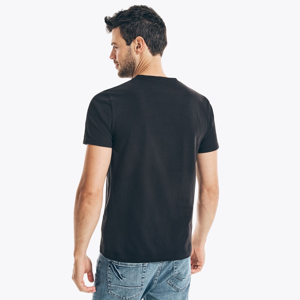 SAILING DIVISION GRAPHIC T-SHIRT,True Black,large